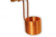 The_Hoppy_Brewer_Premium Wort Chiller with Brass Compression fittings