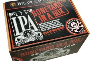 The_Hoppy_Brewer_boneyard in a box_Boneyard IPA Home brew kit